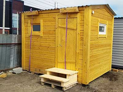 Баня из бруса 3 метра