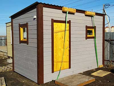 Баня из бруса 4