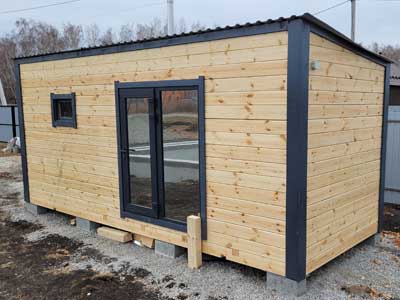 Баня из бруса 6 метров