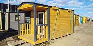 Готовые бани из бруса