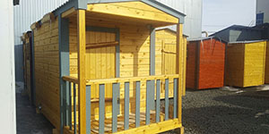 Готовые бани из бруса