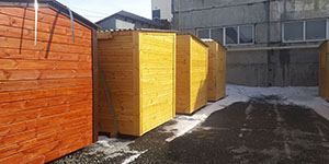 Готовые бани из бруса