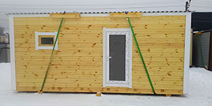 Готовые бани из бруса