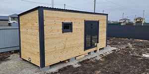 Готовые бани из бруса