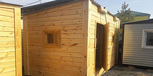 Готовые бани из бруса