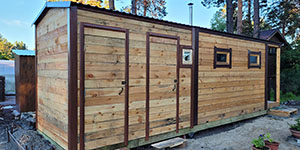 Готовые бани из бруса