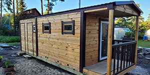 Готовые бани из бруса