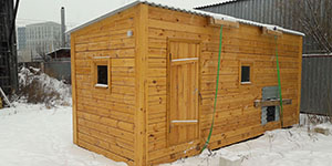 Готовые бани из бруса