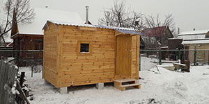 Готовые бани из бруса