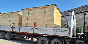 Готовые бани из бруса