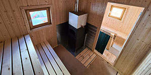 Готовые бани из бруса