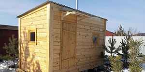 Готовые бани из бруса