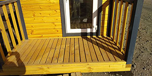 Готовые бани из бруса