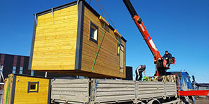 Готовые бани из бруса