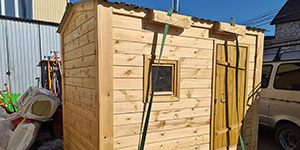 Готовые бани из бруса