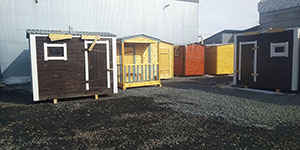 Готовые бани из бруса