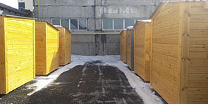 Готовые бани из бруса