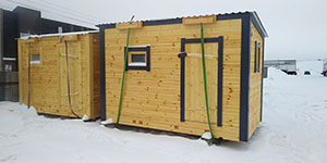 Готовые бани из бруса