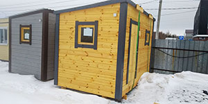 Готовые бани из бруса