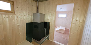 Готовые бани из бруса