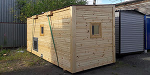 Готовые бани из бруса