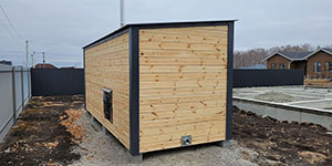 Готовые бани из бруса