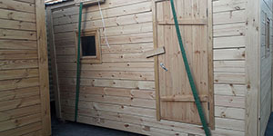 Готовые бани из бруса