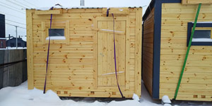 Готовые бани из бруса