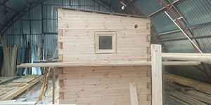 Готовые бани из бруса